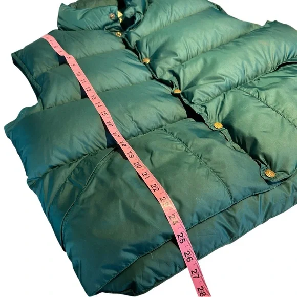 L.L. BEAN | Vintage Men’s Green Goose Down Packable Puffer - Sz Large Regular - Picture 12 of 12